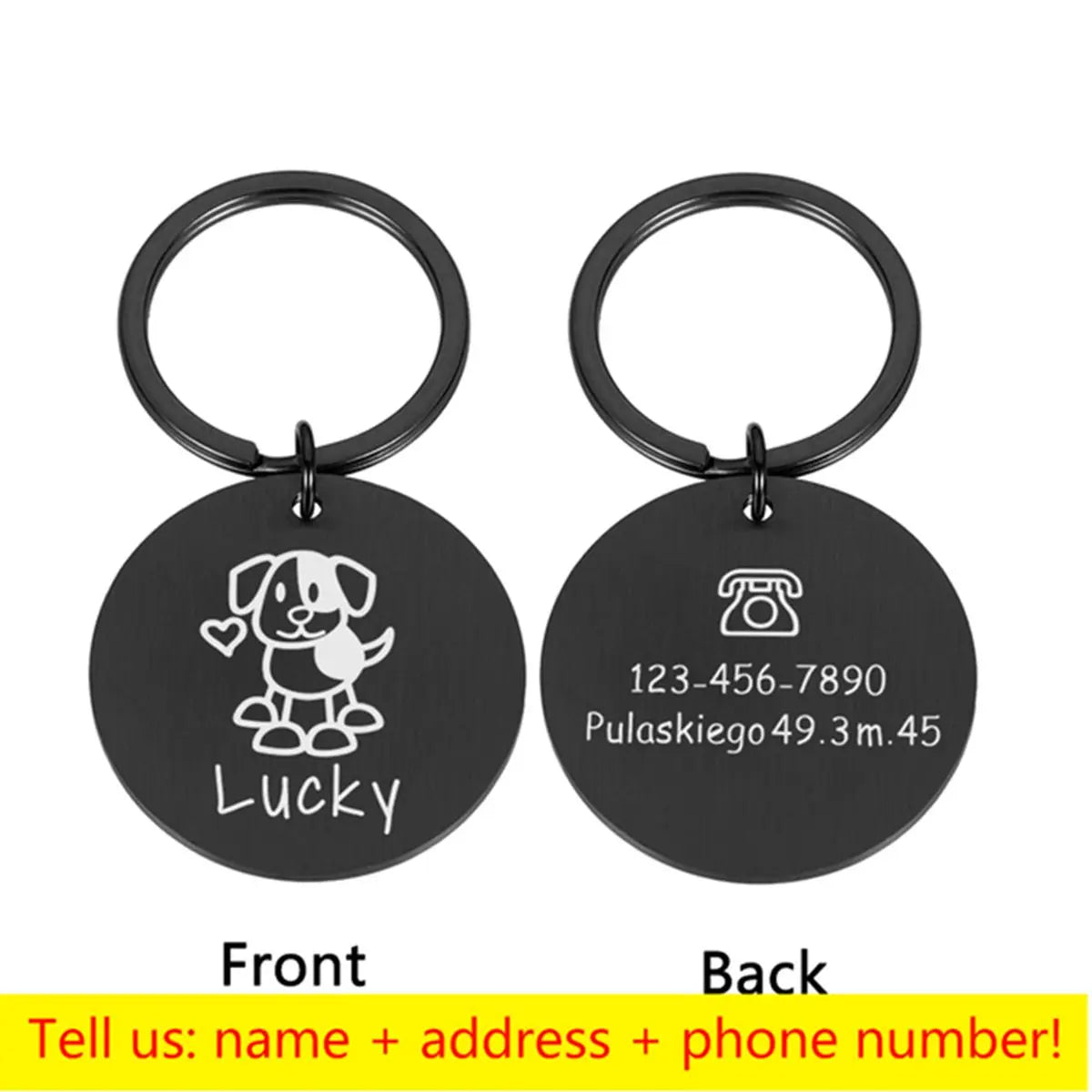 Customized Pet Brand, Stainless Steel Dog - MyPetDollar.com