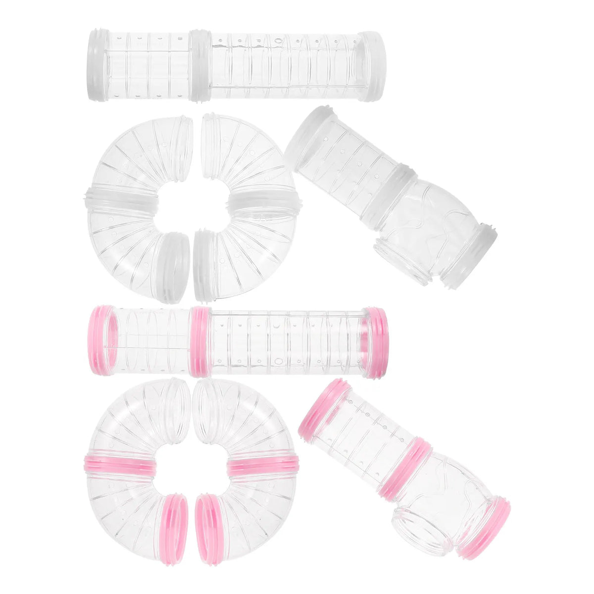 2Sets DIY Hamster Tunnel Tube Kit Plastic - MyPetDollar.com