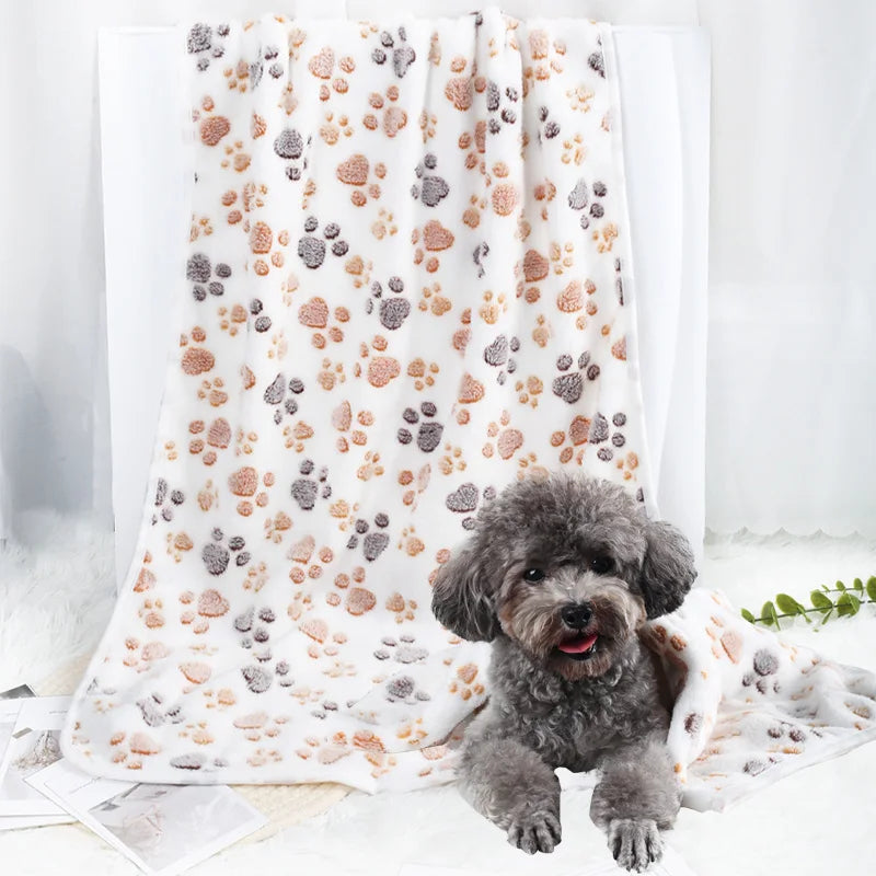 Pet Blanket Ultra-soft Fluffy Printed Mat - MyPetDollar.com