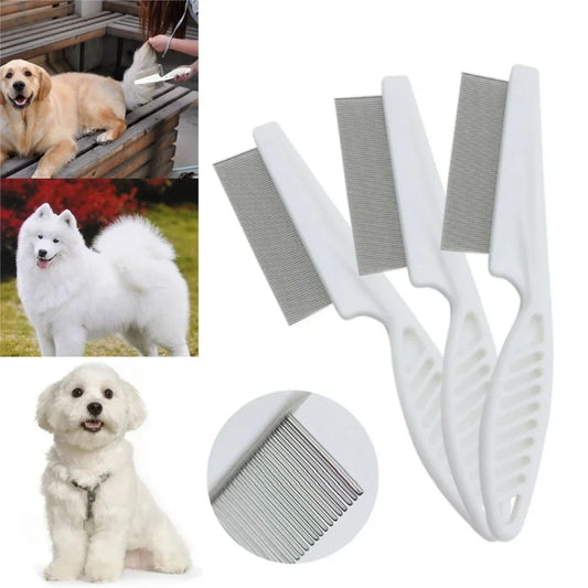 Pet Hair Shedding Comb Stainless Steel Flea - MyPetDollar.com