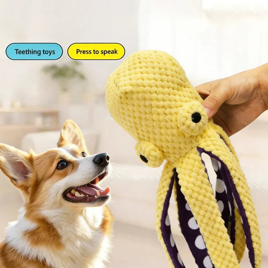 Pet Octopus Dog Toy,Indestructible Dog Toys - MyPetDollar.com