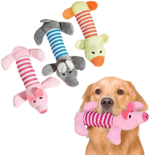 Cartoon Plush Pet Dog Toy Bite Resistant - MyPetDollar.com