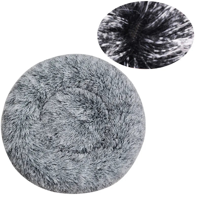 Round Pet Bed for Large Dog Bed Donut Long - MyPetDollar.com