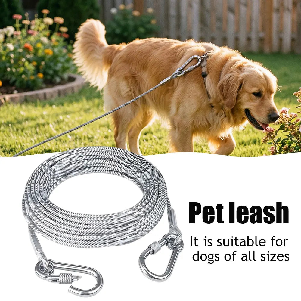 2/5/10M Stainless Double Steel Heavy-Duty - MyPetDollar.com