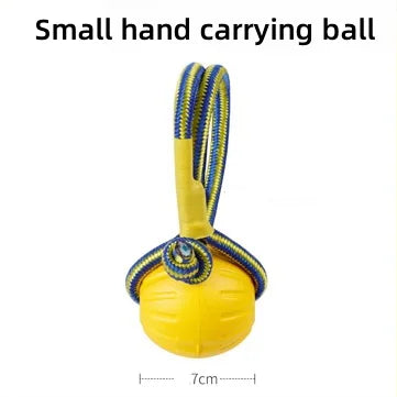 EVA Pet Toy Ball Dog Floating Training Pull Ring – 13 Colors