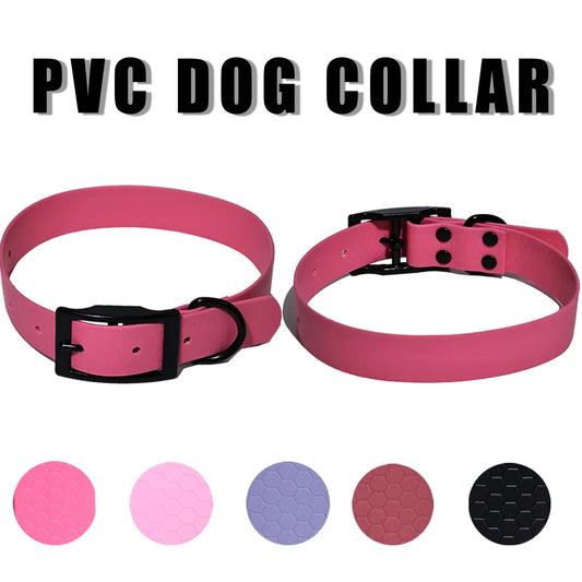 Waterproof PVC Dog Collar, Adjustable - MyPetDollar.com