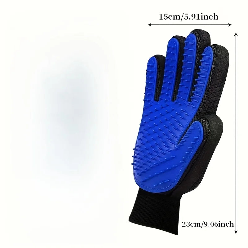 1Pcs Pet Grooming Glove, Massage Hair - MyPetDollar.com