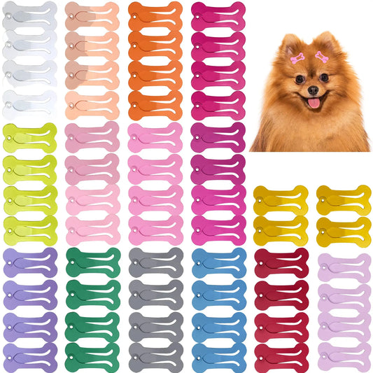 100/200pcs Dog Hair Clips Multicolor - MyPetDollar.com
