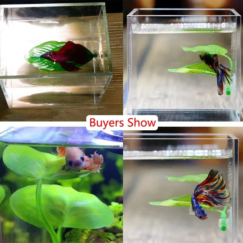 1Pc Artificial Aquarium Leaf Plants - MyPetDollar.com