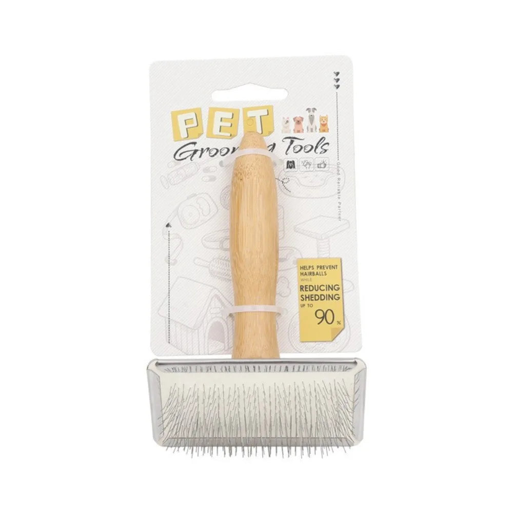 Durable Portable Metal Pet Hair Remover Grooming Comb – 3 Colors
