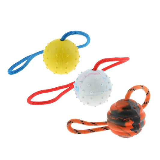 Pet Dog Ball Toys Puppy Dental Care Rope - MyPetDollar.com