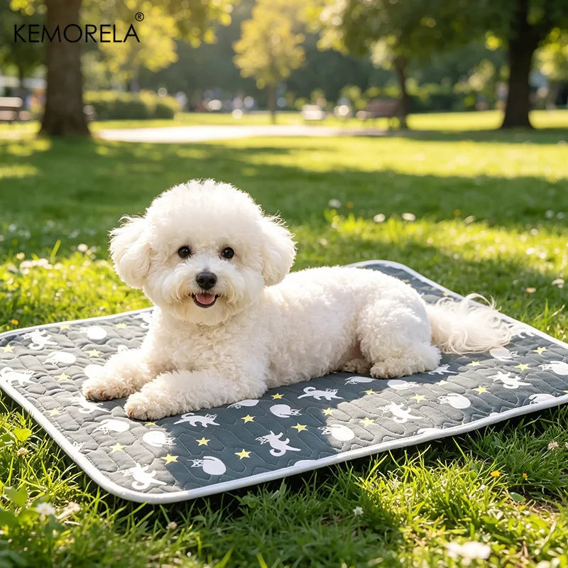 Summer Ice Silk Pet Cooling Mat Waterproof - MyPetDollar.com