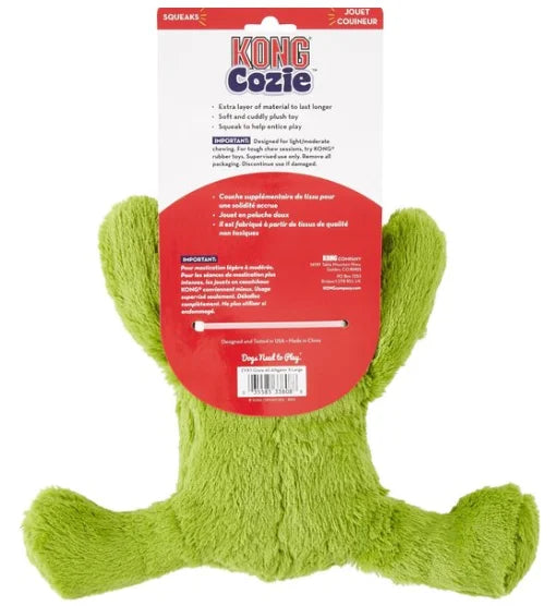 KONG Cozie Ali the Alligator & Funny Monkey - MyPetDollar.com