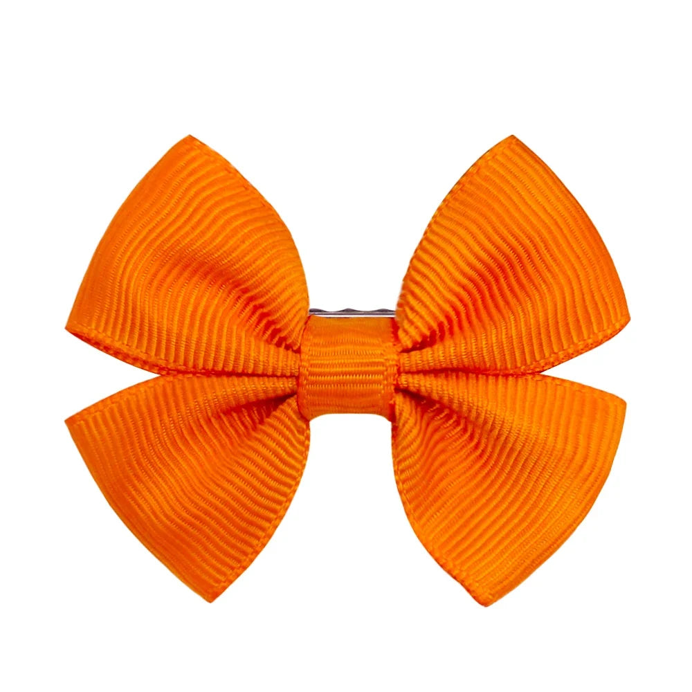 Solid Dog Bows Hair Clips Pet Bowknot Doggly Grooming