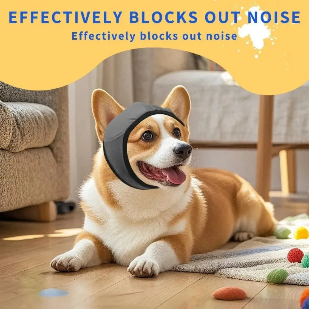 1pc Pet Grooming Hood, Dog Calming Cap Ear - MyPetDollar.com