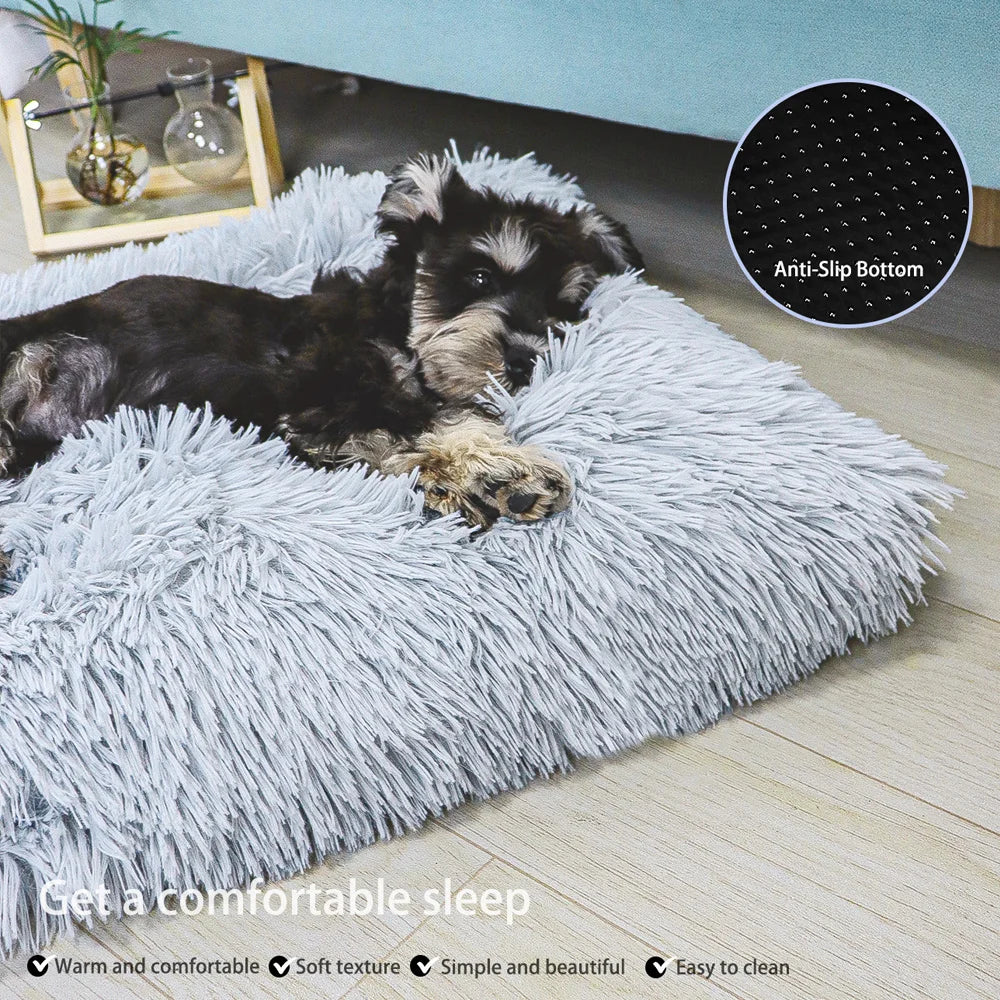 Dog Bed Pet Mat Pet Bed Washable Plush Pet - MyPetDollar.com