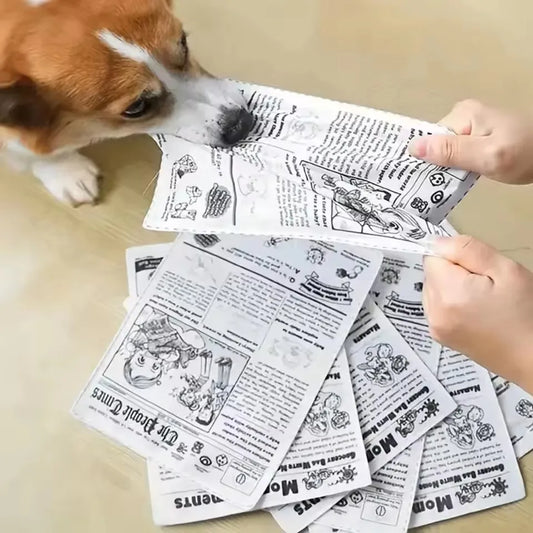 Bite-resistant Newspaper dog toys Funny - MyPetDollar.com