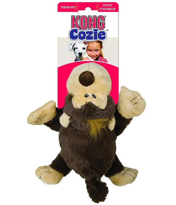 KONG Cozie Ali the Alligator & Funny Monkey - MyPetDollar.com