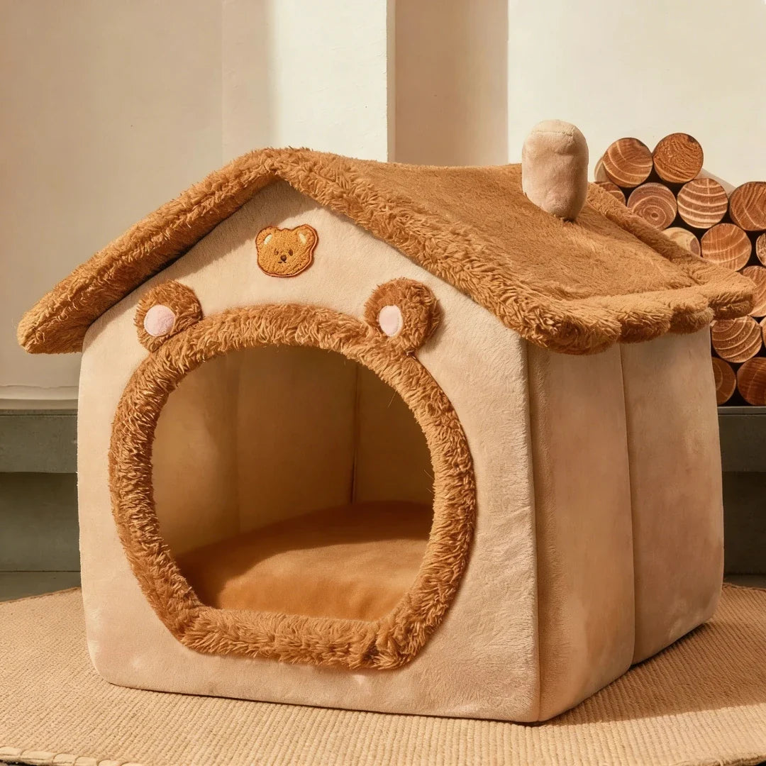 Winter Folding Pet House Kennels for Small - MyPetDollar.com