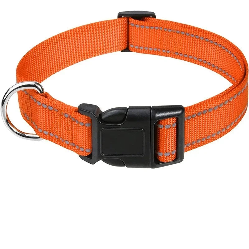 Reflective Dog Collar Strap with Adjustable - MyPetDollar.com
