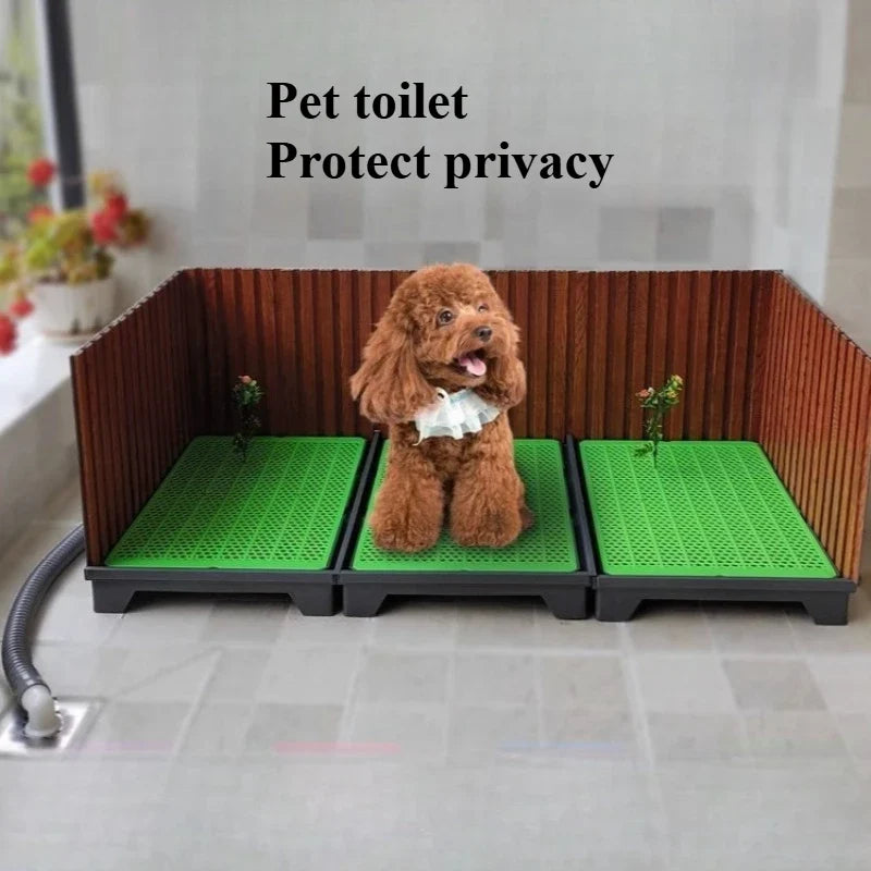 Pet Toilet with Baffle Flushing Water - MyPetDollar.com