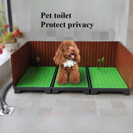 Pet Toilet with Baffle Flushing Water - MyPetDollar.com