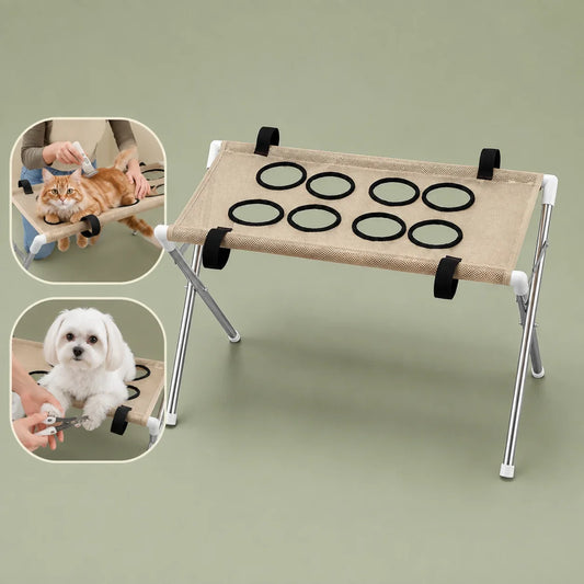 Breathable Pet Grooming Hammock Stand - MyPetDollar.com