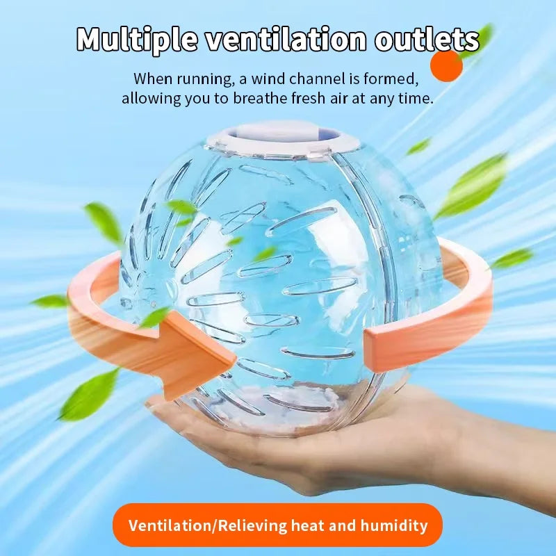 Hamster Running Ball Transparent Outdoor - MyPetDollar.com