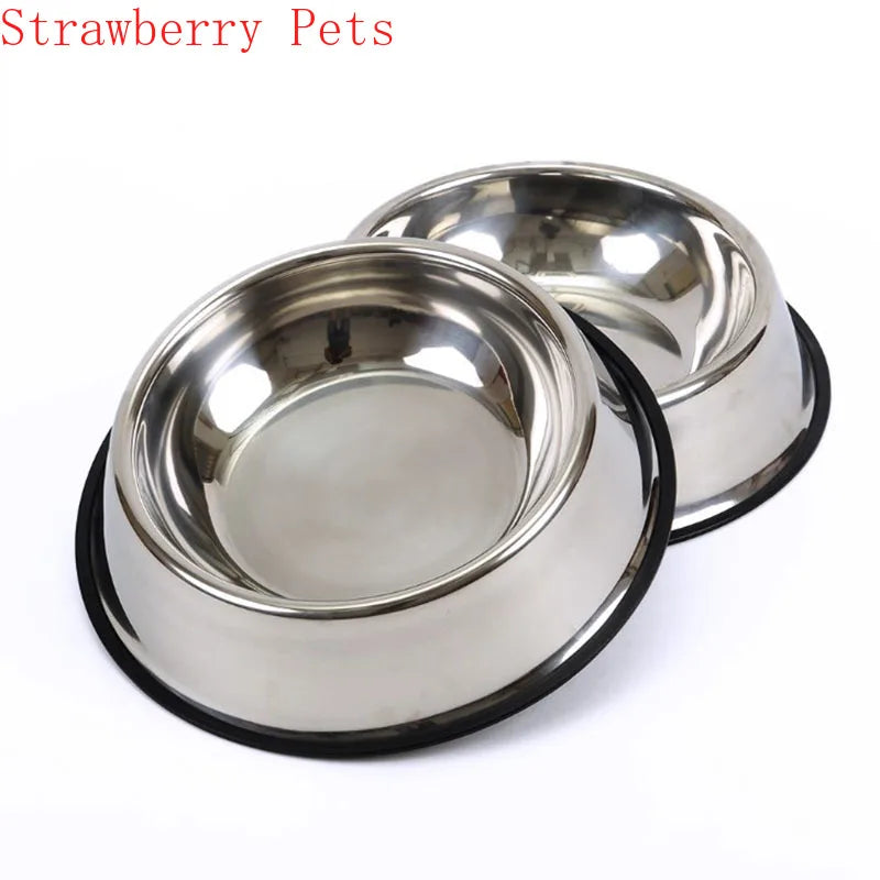 Stainless Steel Pet Dog Bowl Food Storage - MyPetDollar.com
