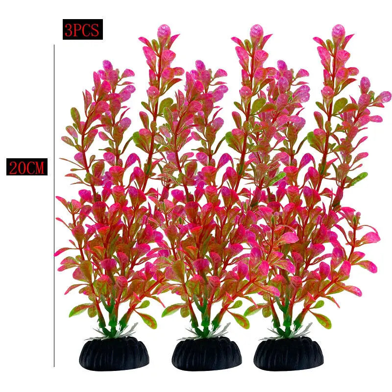 Artificial Aquarium Decor Plants Water Weeds - MyPetDollar.com