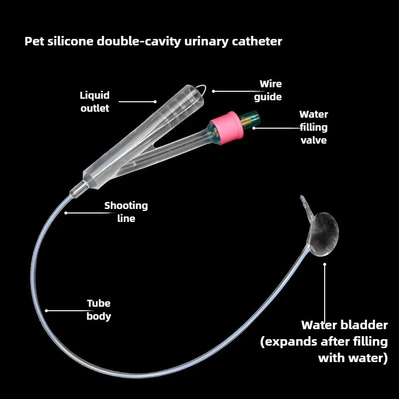 5 Pieces - Pet Dog Foley Double Lumen - MyPetDollar.com