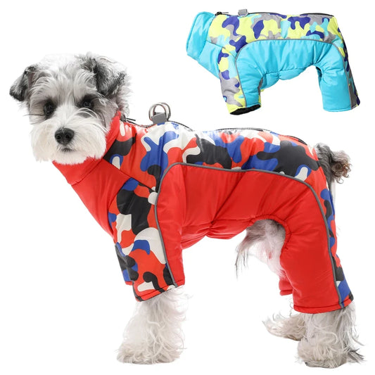 Winter Dog Overalls For Small Medium Dogs - MyPetDollar.com