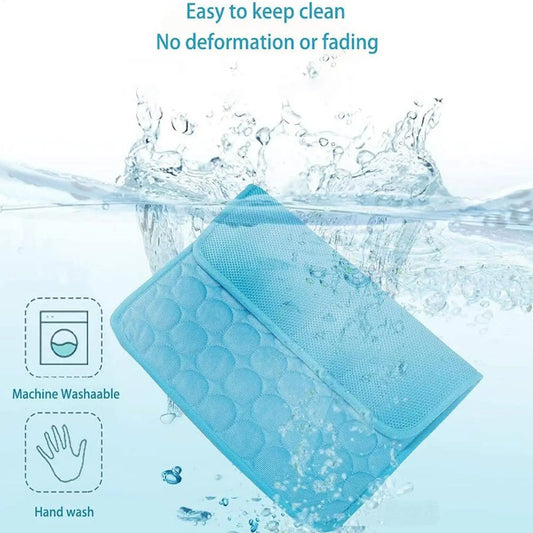 Cooling Mat for Dogs Breathable Ice Rug - MyPetDollar.com