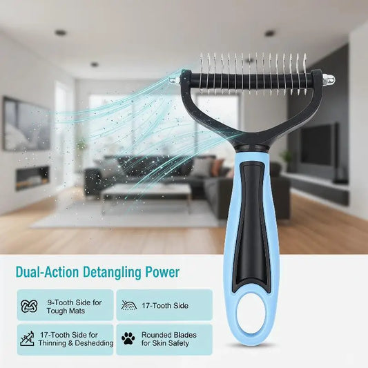 Professional Pet Deshedding Dematting Brush - MyPetDollar.com