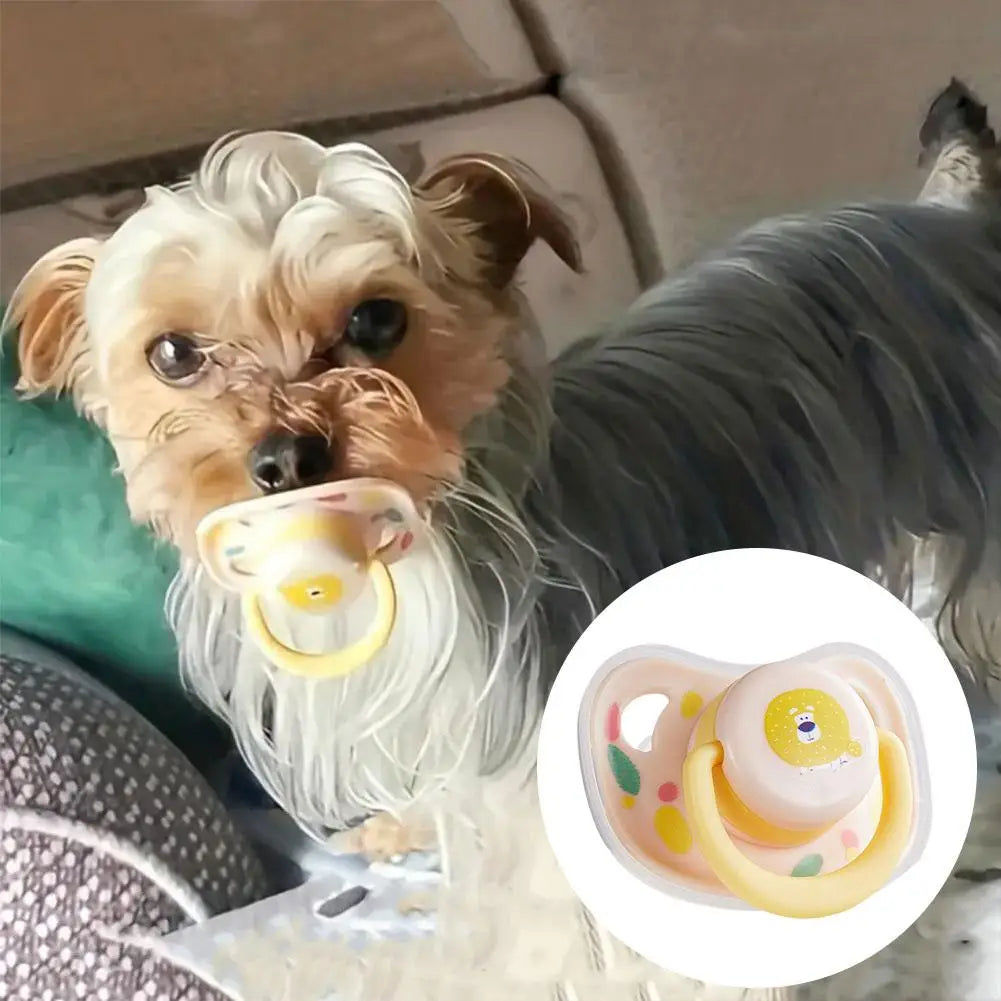Practical Pet Calming Pacifier Soft Silicone - MyPetDollar.com