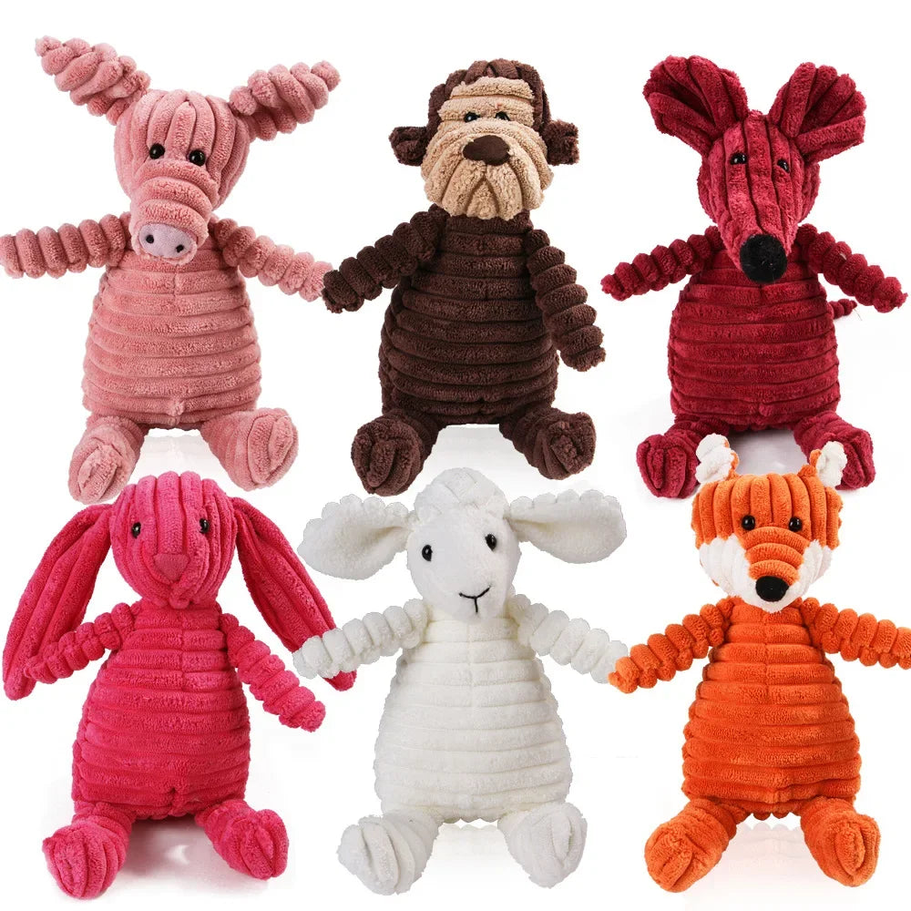 Pet Dog Molar Toy Vent Training Corduroy - MyPetDollar.com
