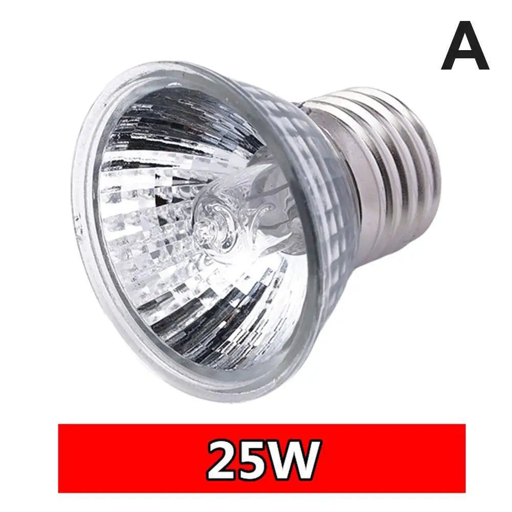 20 50 75w Heat Lamp UVA UVB Reptile Constant Temperature – 3 Colors