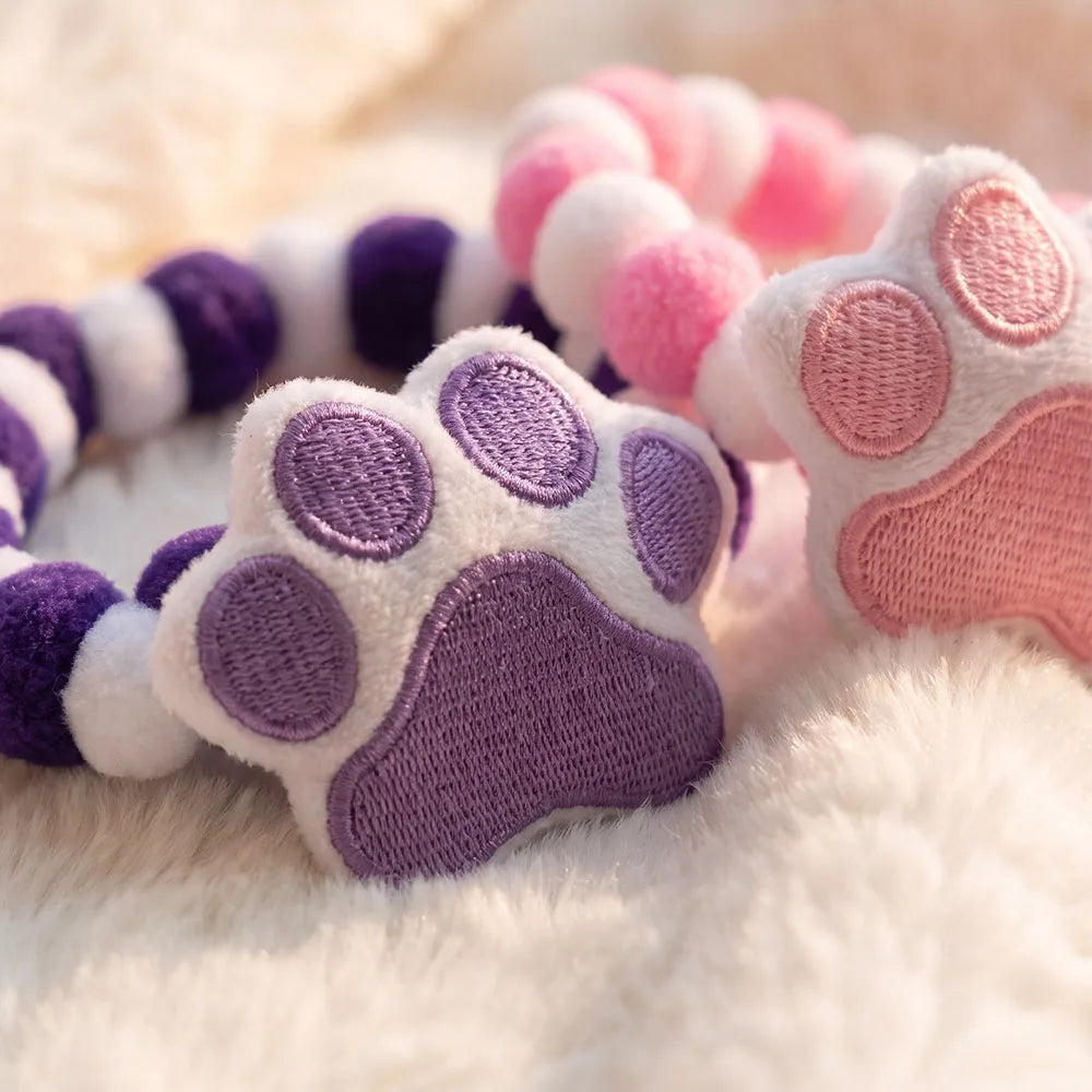 30/50/100PCS Handmade Dog Collars Plush - MyPetDollar.com