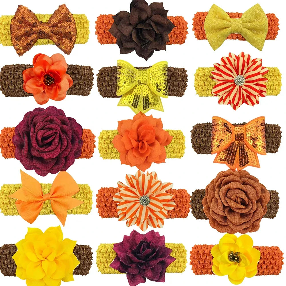30/50pcsThanksgiving Small Large Dog Bow Tie - MyPetDollar.com