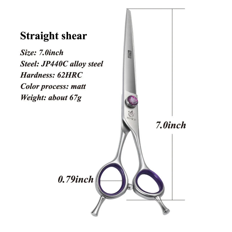 Fenice 7.0 8.0inch Professional Dog Grooming Scissors – 11 Colors