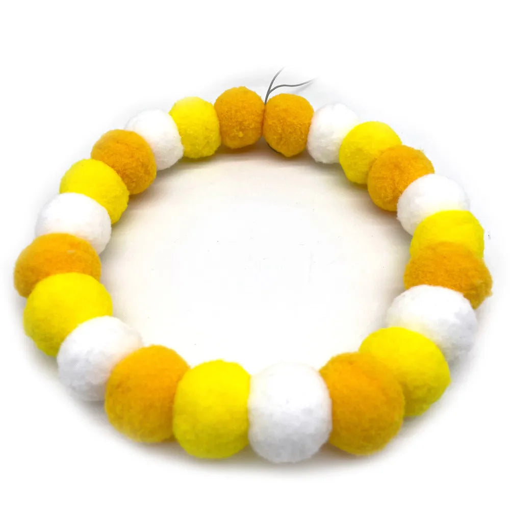 30pcs Pet Dog Rainbow Style Hair Ball - MyPetDollar.com