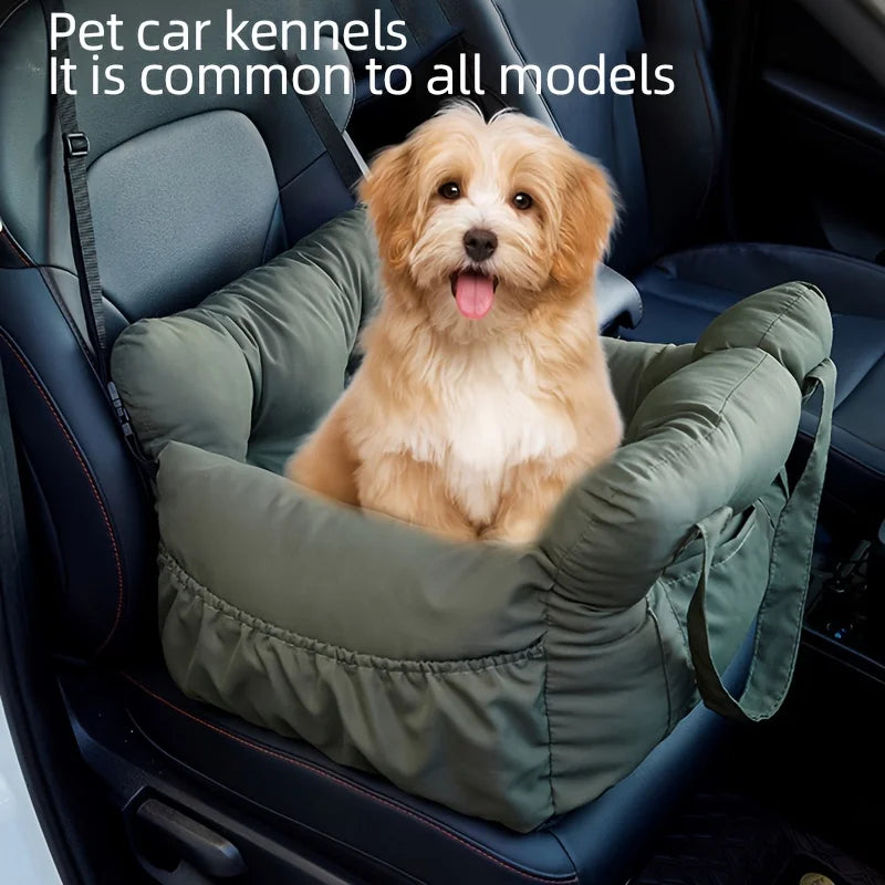 Dog Car Seat with Safety Belt - Non-Slip Pet - MyPetDollar.com