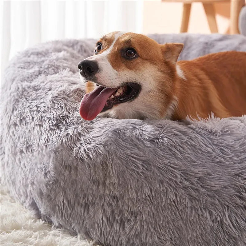 40-110cm Round Pet Bed for Large Dog Bed - MyPetDollar.com