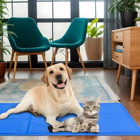 Cooling Mat for Dogs Self Cooling Ice Pad - MyPetDollar.com