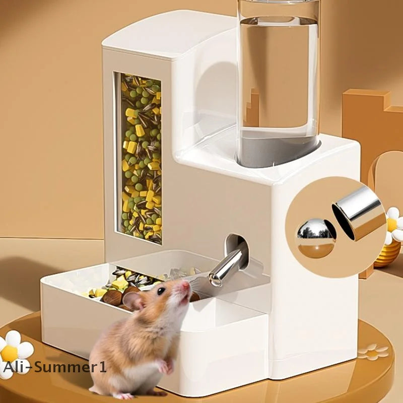 【E】2-in-1 Automatic Hamster Automatic Feeder - MyPetDollar.com