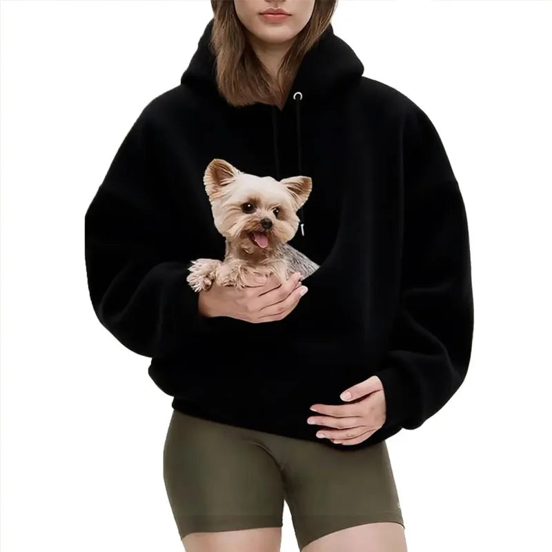 Pet Carrier Sweatshirt Hoodie for Small Dogs - MyPetDollar.com