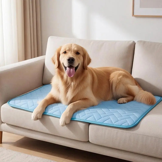 New Dog Cooling Mat Summer Pet Cold Bed For - MyPetDollar.com