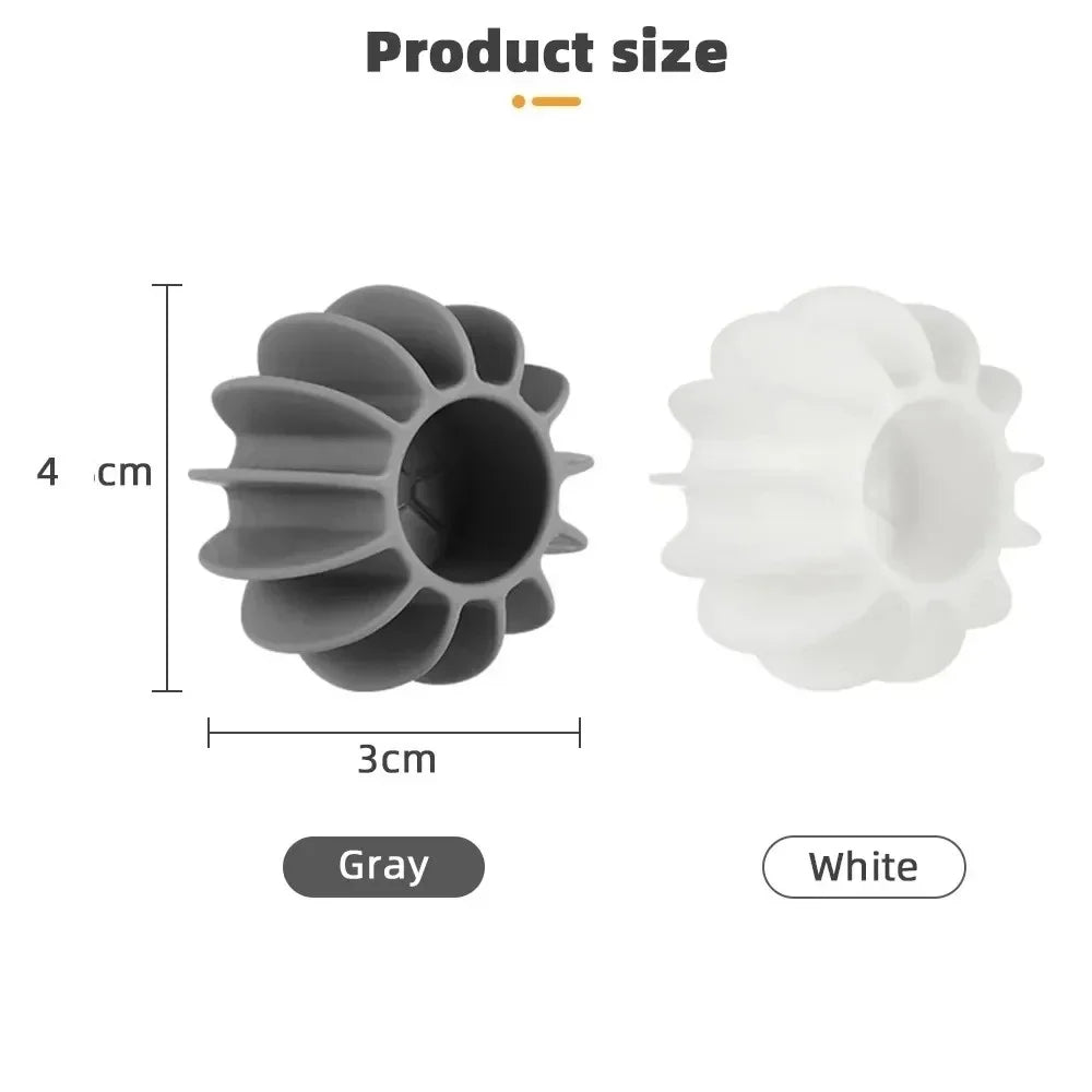 Silicone Laundry Ball Reusable Apparel Hair Cleaning Tool Pet – view 5