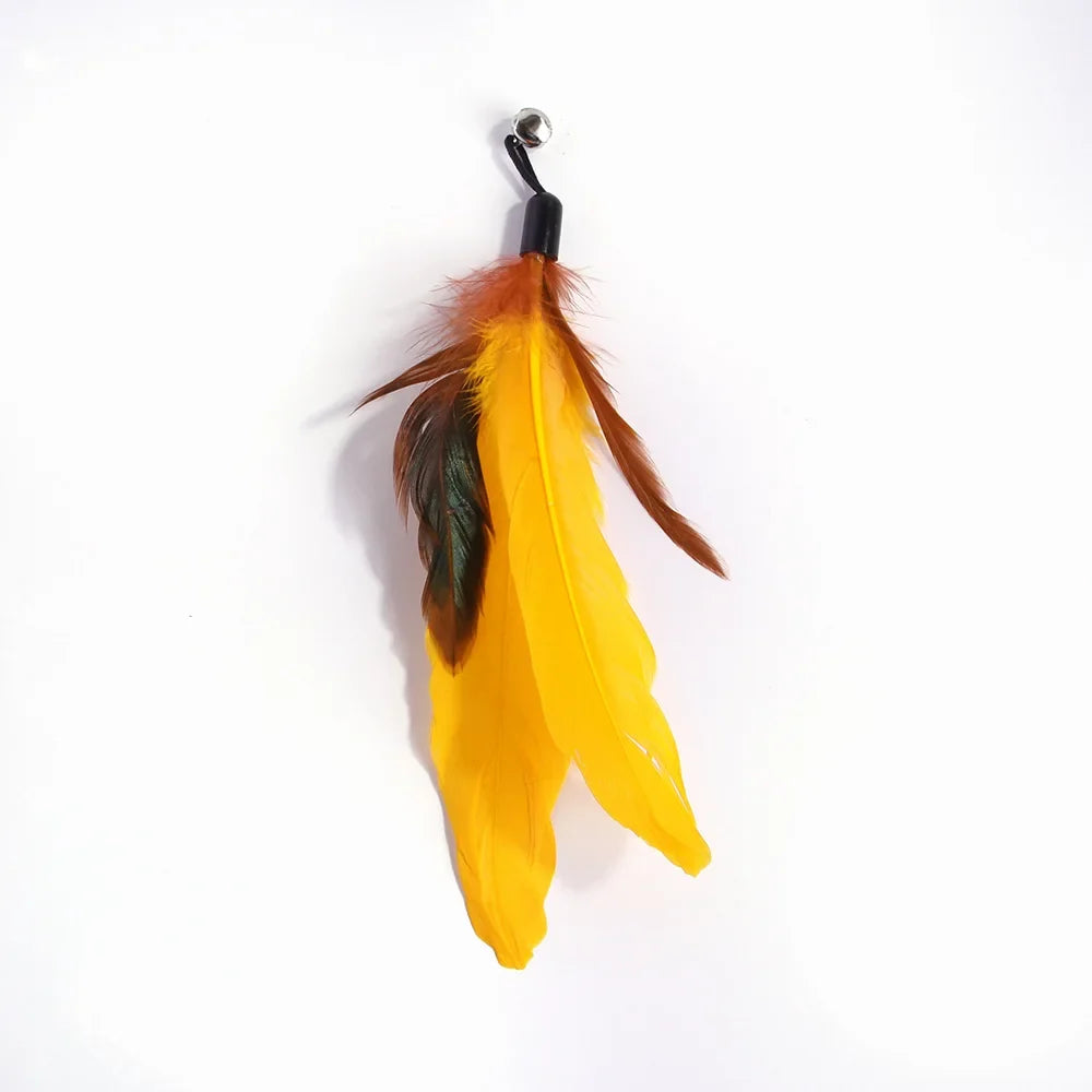 Cat Feather Toy Accessories False Mouse Worm - MyPetDollar.com