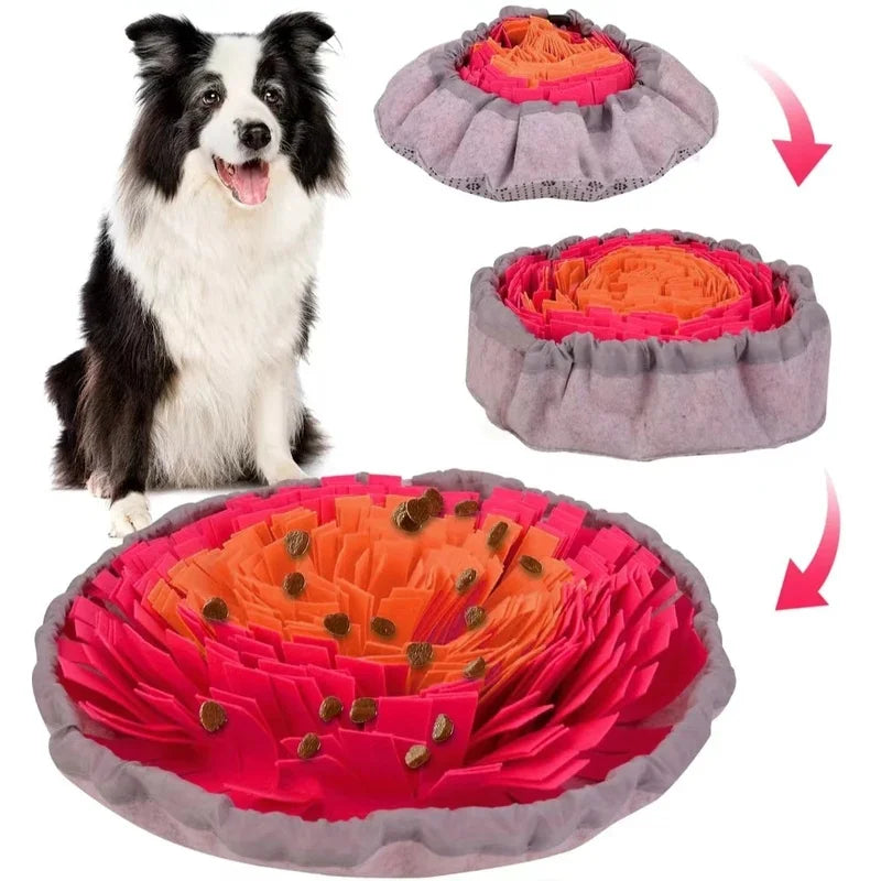Washable Felt Pet Sniffing Pad Foldable Dog - MyPetDollar.com
